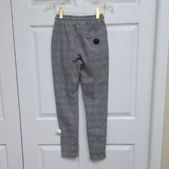 Project X Paris Gray Plaid Joggers - Picture 8 of 8
